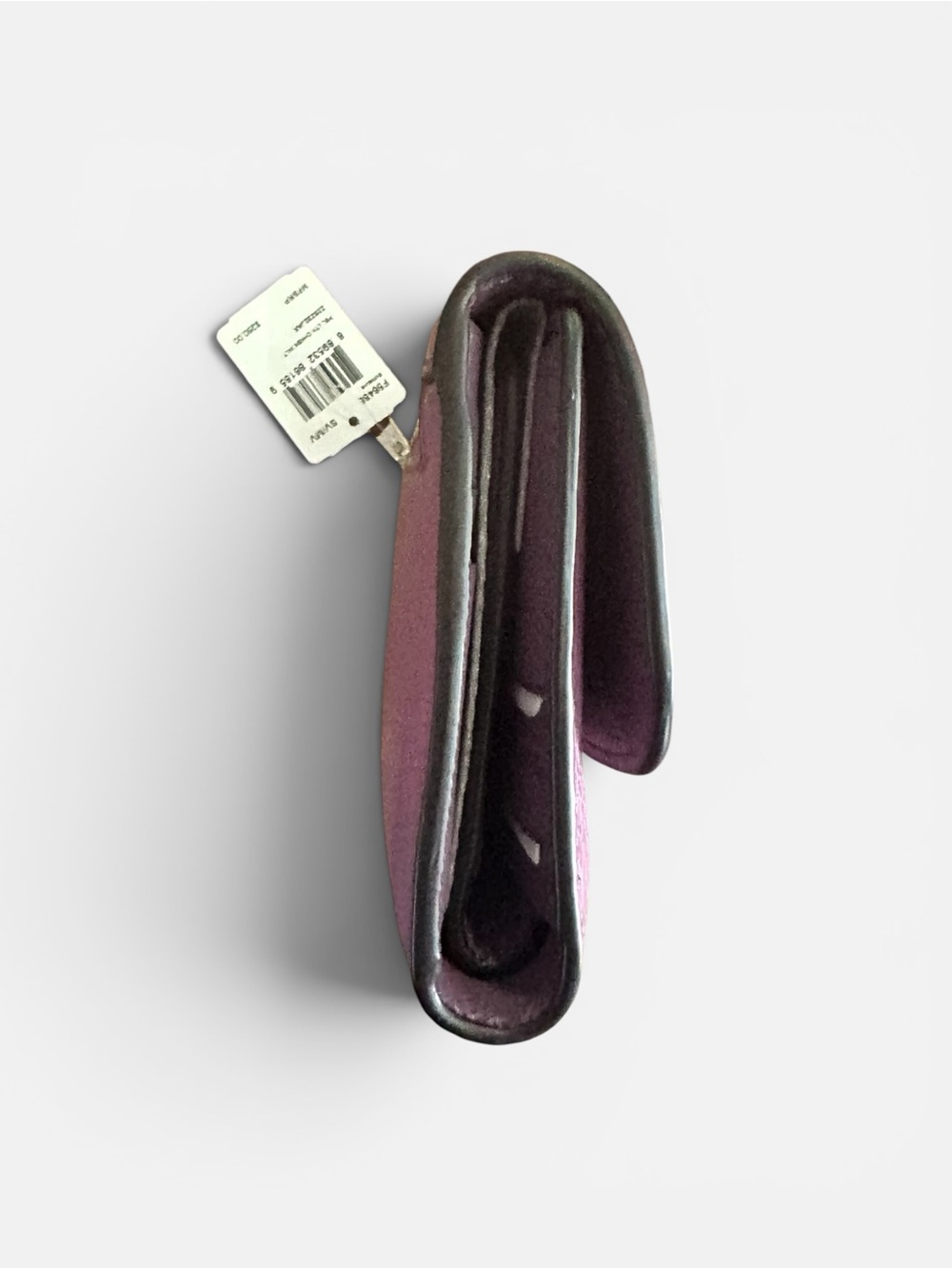✨ Coach Violet Purple Leather Continental Wallet NWT Rare Color - Picture 9 of 12